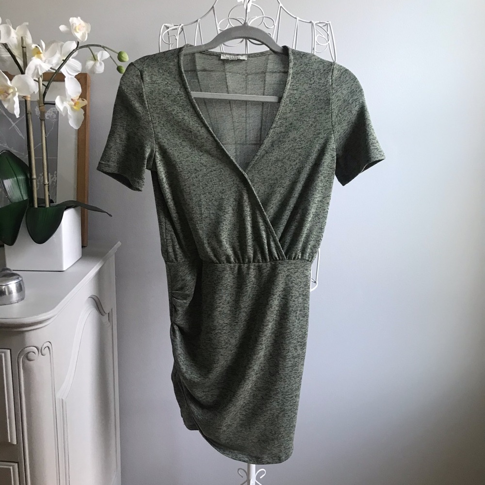 Green Zara Mini Dress
